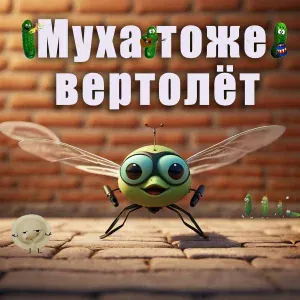 МУХА ТОЖЕ ВЕРТОЛЁТ - А муха тоже вертолёт
