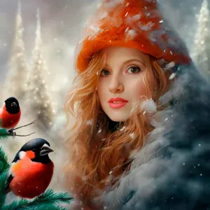 Кириллова Людмила - Снежная зима