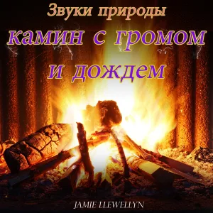 Jamie Llewellyn - Звуки природы: камин с громом и дождем