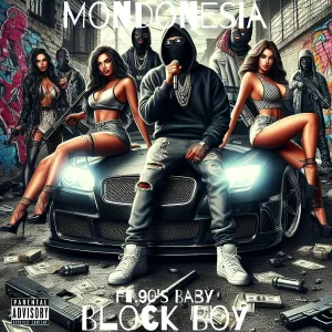 Mondonesia feat. 90's Baby - Block Boy