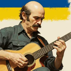 Український бандурист - Садок вишневий коло хати