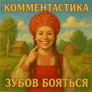 Комментастика - Зубов бояться
