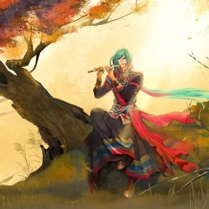 Ambient Backgrounds - Relaxing Bamboo Flute