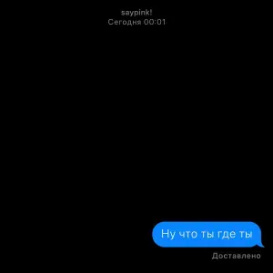 saypink! - Ну что ты где ты