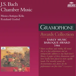 Reinhard Goebel, Robert Hill - J.S. Bach: Fugue In G Minor BWV 1026