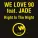 We Love 90 feat. Jade - Right in the Night