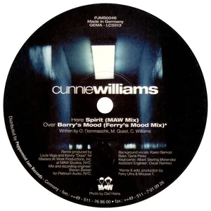 Cunnie Williams - Barry's Mood