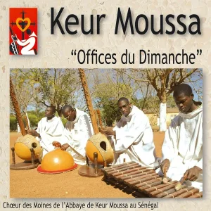 Choeur des Moines de l'abbaye de Keur Moussa au Sénégal - Tierce - Balafons