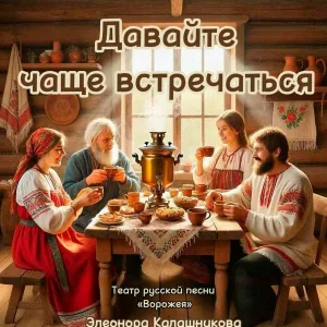 Театр русской песни "Ворожея", Элеонора Калашникова - Давайте чаще встречаться