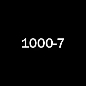  - 1000-7