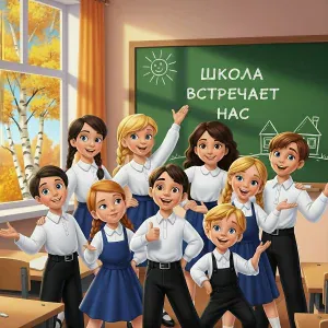 Кристина Моргунова - Школа встречает нас