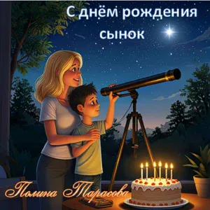 Полина Тарасова - С днём рождения сынок